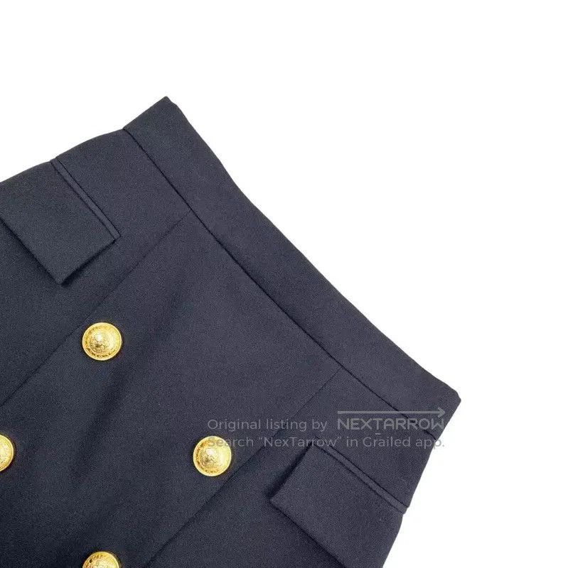 Balmain Balmain Black Women's Mini Skirt . Size 24" / US 00 / IT 34 - 3 Thumbnail