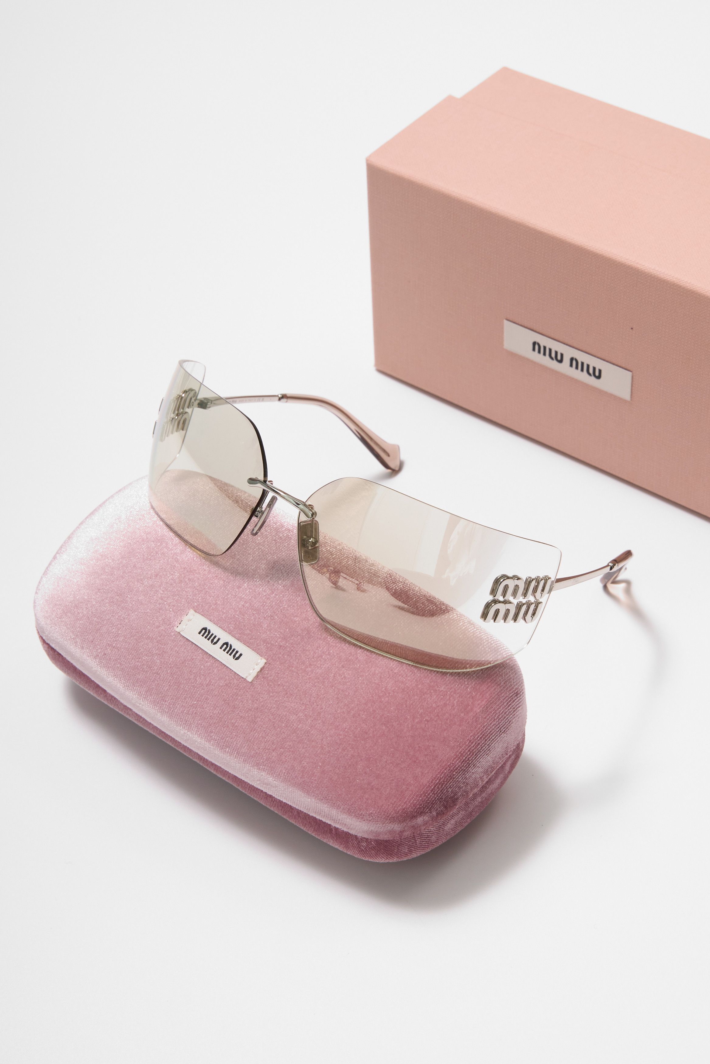 Miu Miu MIU MIU MU 53WV 1BC1O1 Sunglasses | Grailed