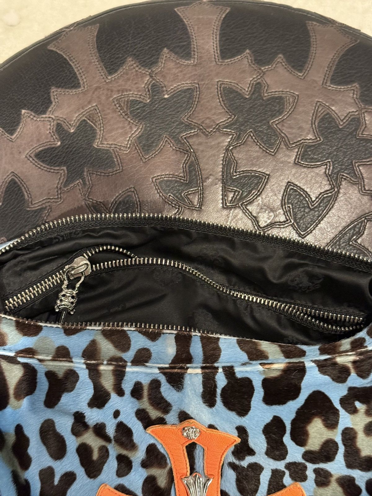 Chrome Hearts Chrome Hearts Blue Cheetah Lion Bag Size ONE SIZE - 14 Thumbnail