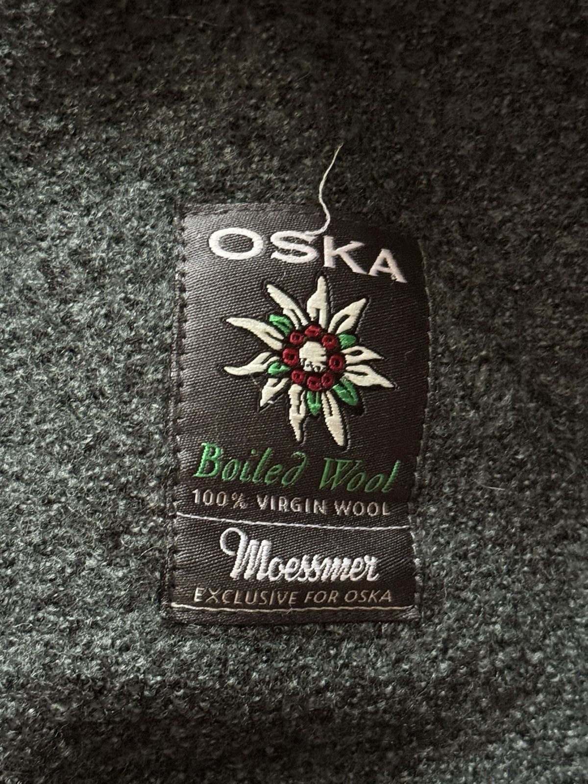 Designer × Vintage Oska 1 boiled Moessmer sleeveless coat vest jacket cape Size S / US 4 / IT 40 - 12 Thumbnail