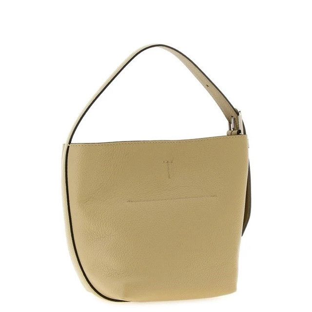 Toteme TOTEME Small Belted Tote Top Handle Bag Beige New & Authenti Size ONE SIZE - 2 Thumbnail