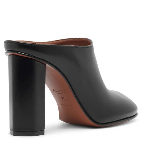 Alaia o1s22i1n0225 Babylon Mules in Black Size US 6 / IT 36 - 4 Thumbnail