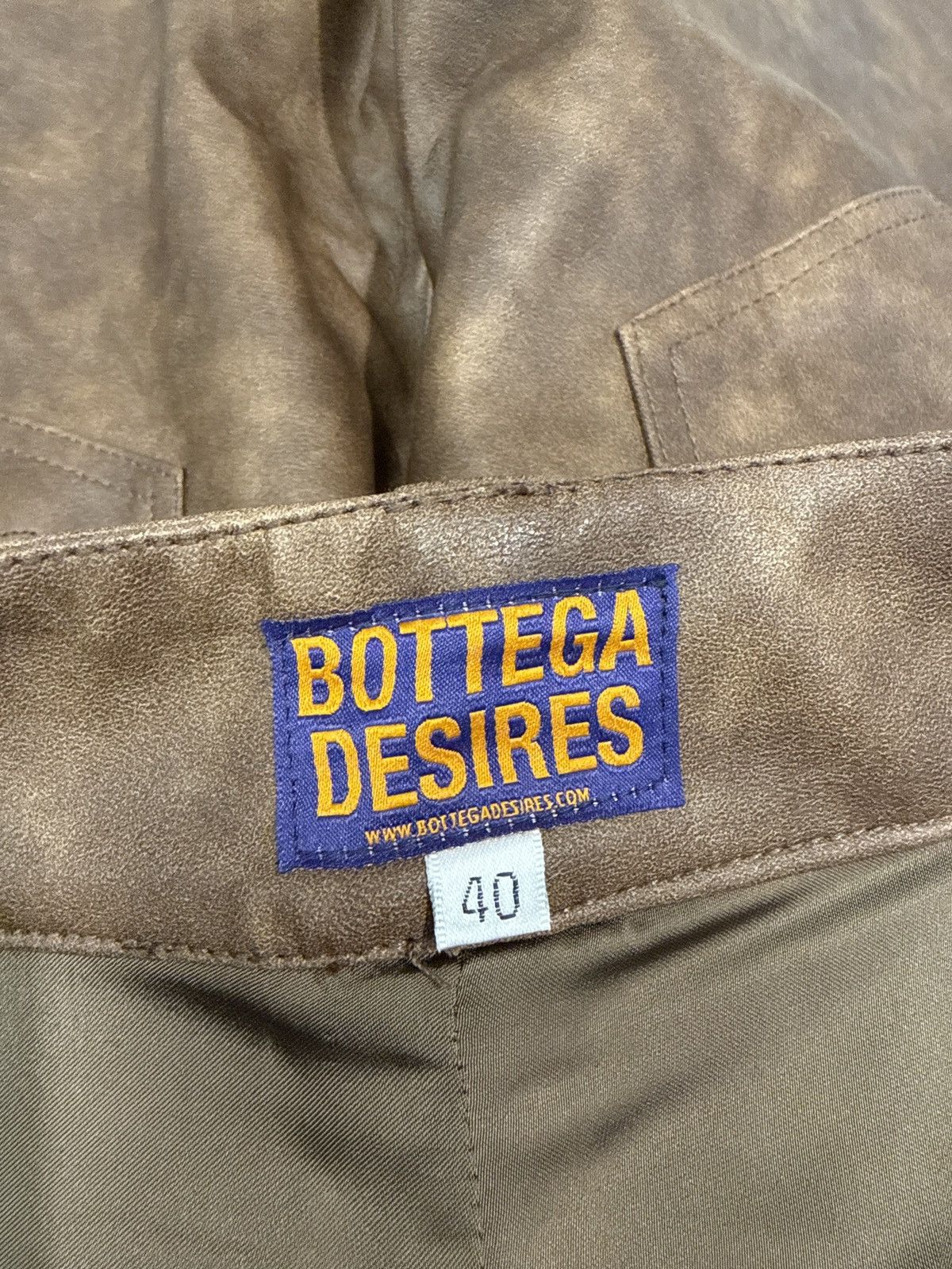 Bottega Desires Bottega Desires Leather Shorts Size US 40 / EU 56 - 3 Thumbnail