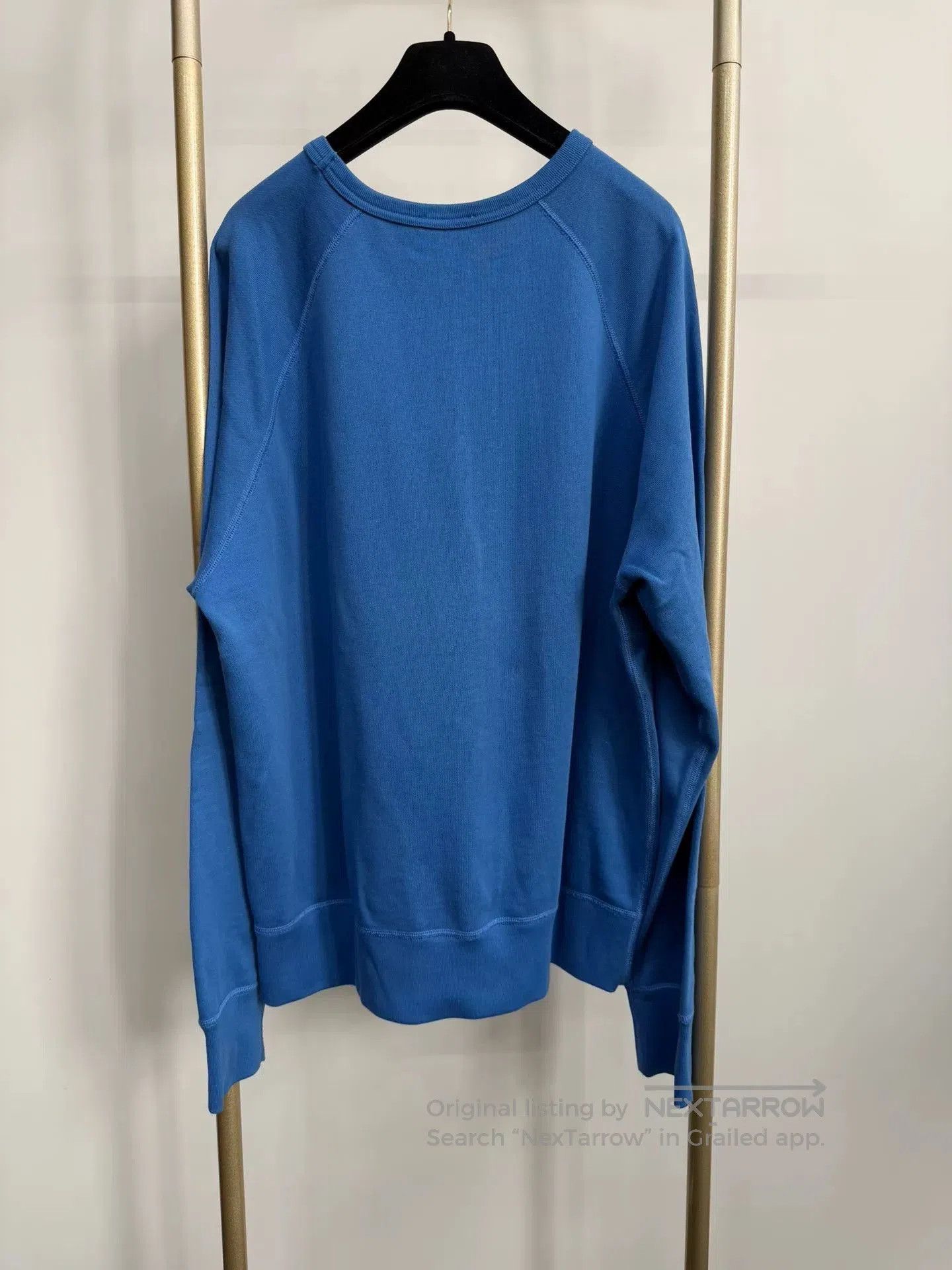 Acne Studios Acne Studios Blue Smiley Sweatshirt XL. Size US XL / EU 56 / 4 - 2 Thumbnail