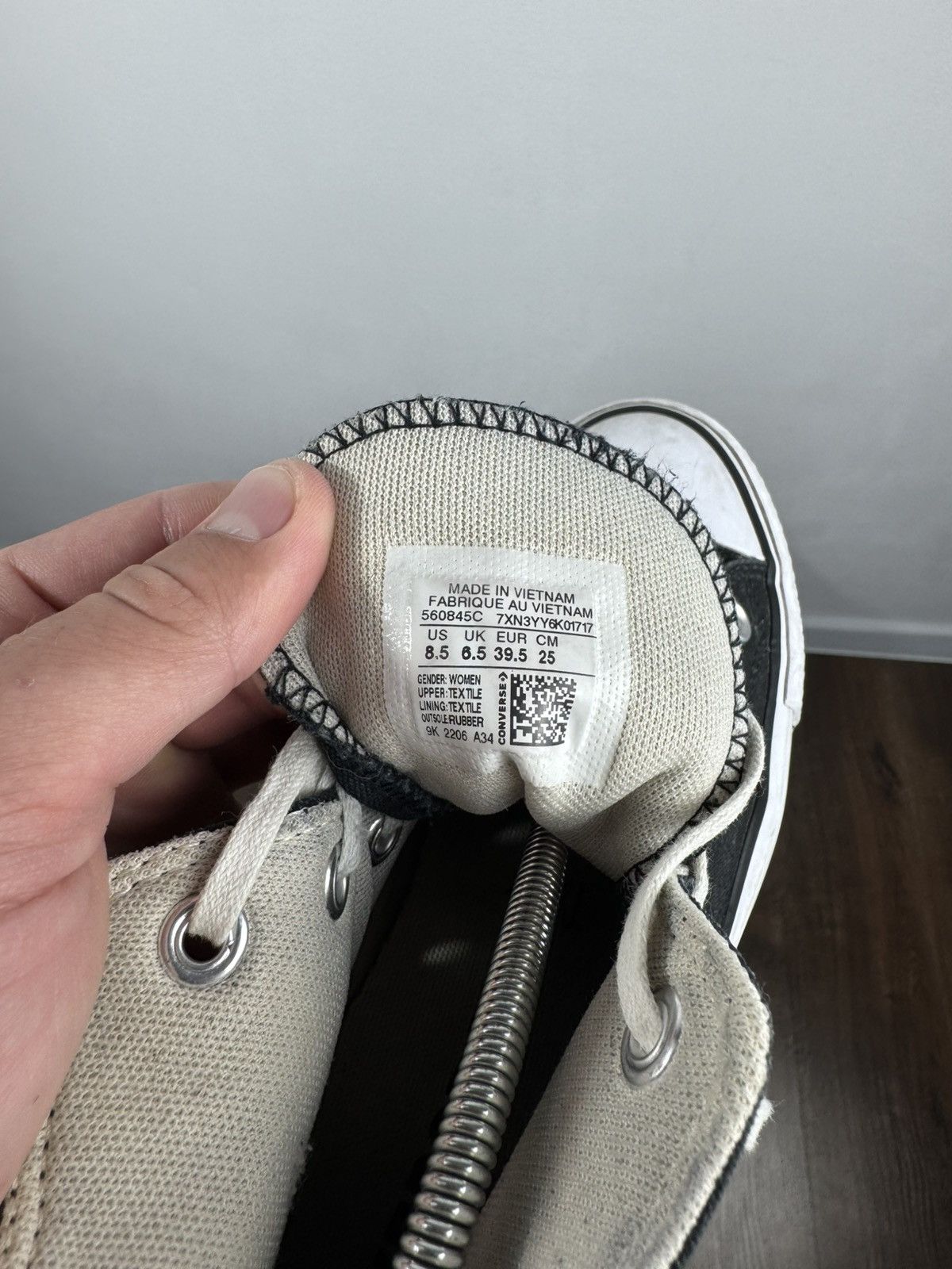 Converse Converse Chuck Taylor All Star Platform High Top EU 39.5 Size US 8.5 / IT 38.5 - 17 Thumbnail