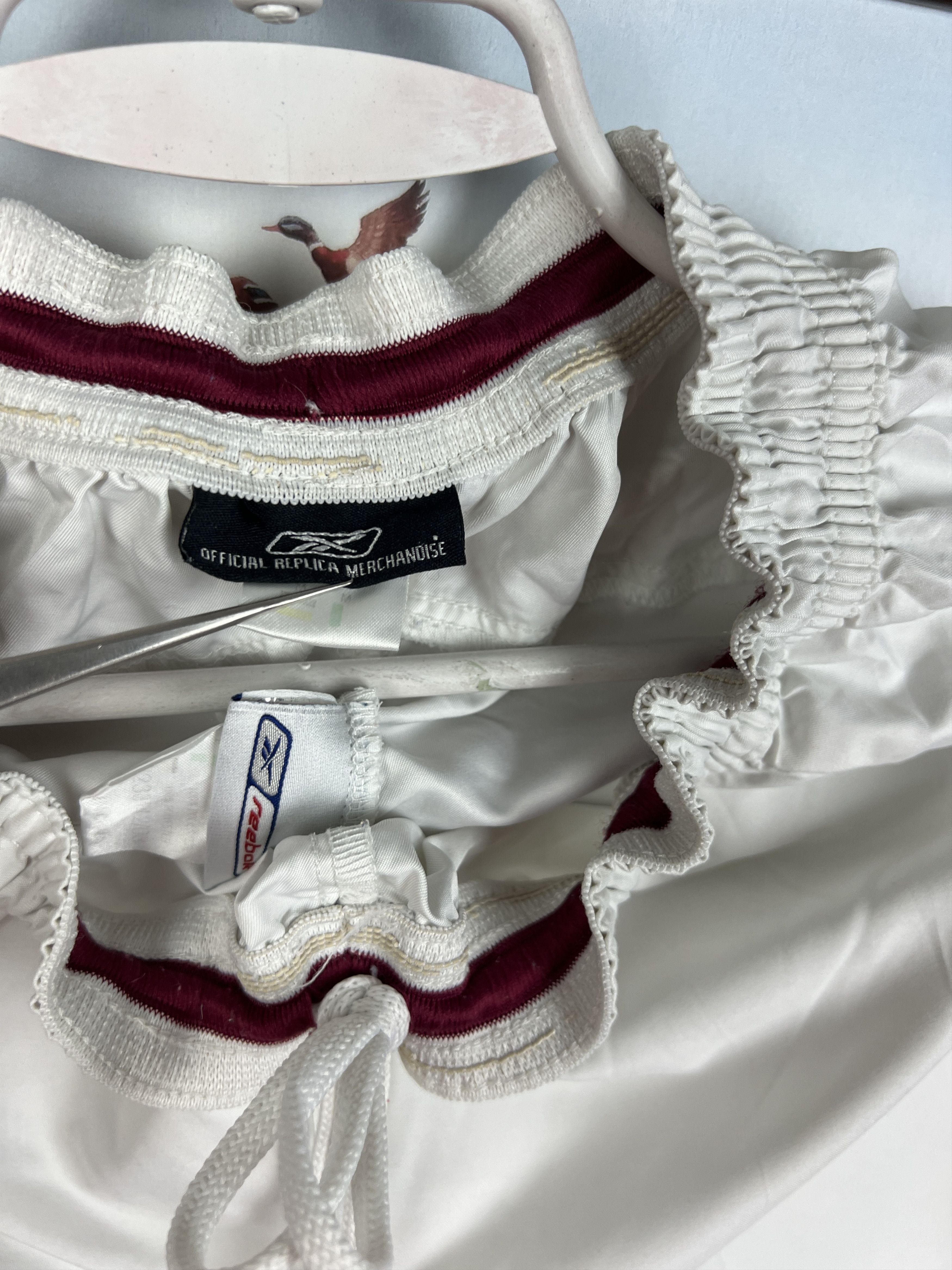 Reebok West Ham United Football White Shorts Soccer Size Boys M Size US 26 / EU 42 - 8 Thumbnail