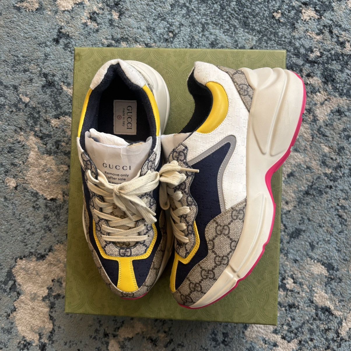 Gucci Gucci Rhyton Sneaker Size 7.5G (8-8.5US) Worn Lightly Og All Size US 8.5 / EU 41-42 - 1 Thumbnail