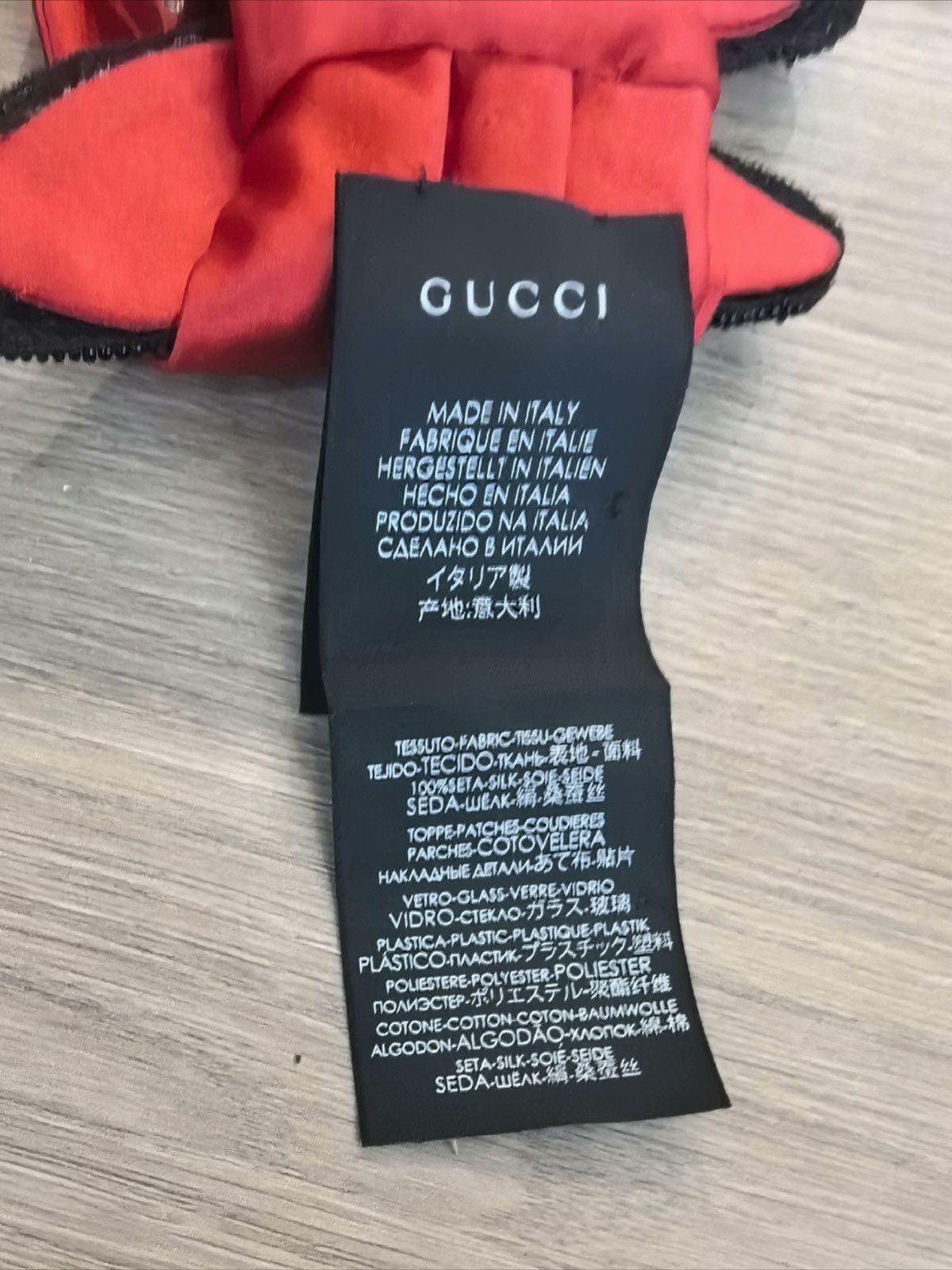 Gucci Gucci crystal silk headband Size ONE SIZE - 5 Thumbnail
