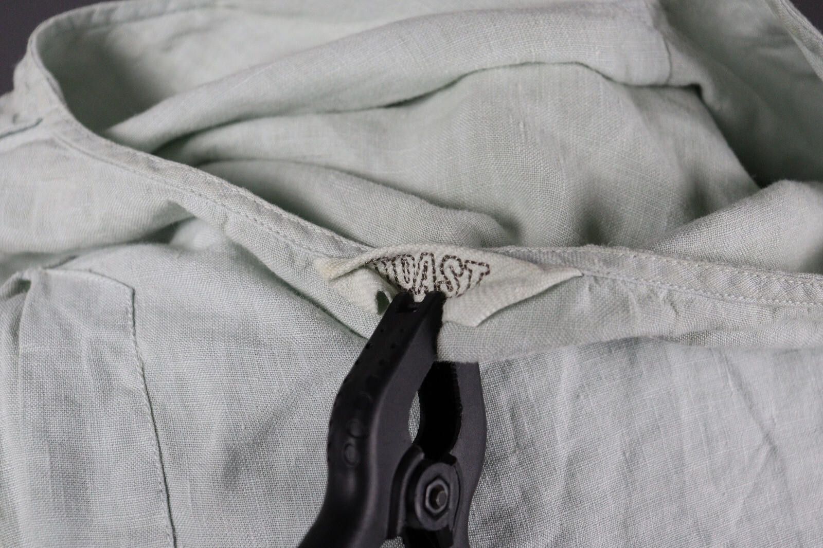 Designer Toast Relaxed Two Pockets 100% Linen Tunic Dress Size XS Size XS / US 0-2 / IT 36-38 - 8 Thumbnail