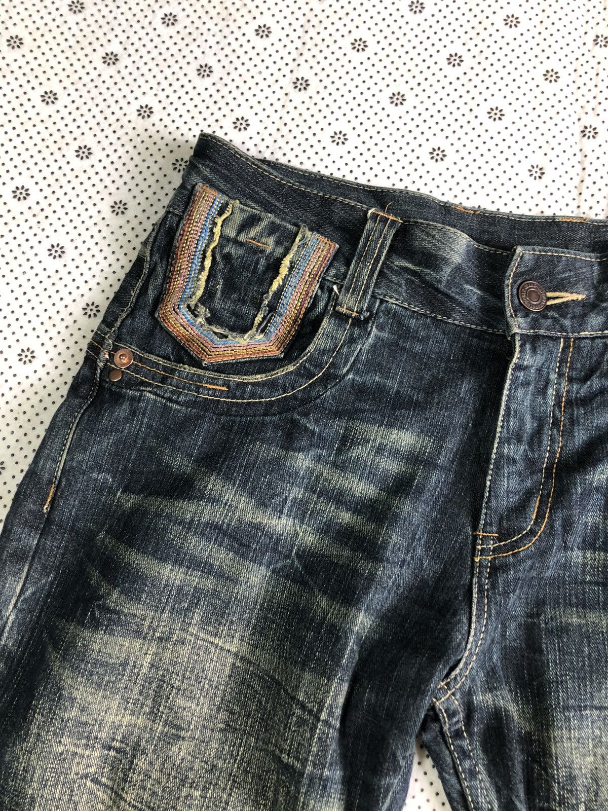 Hysteric Glamour Root Three Style flared jean Size 31" - 3 Thumbnail