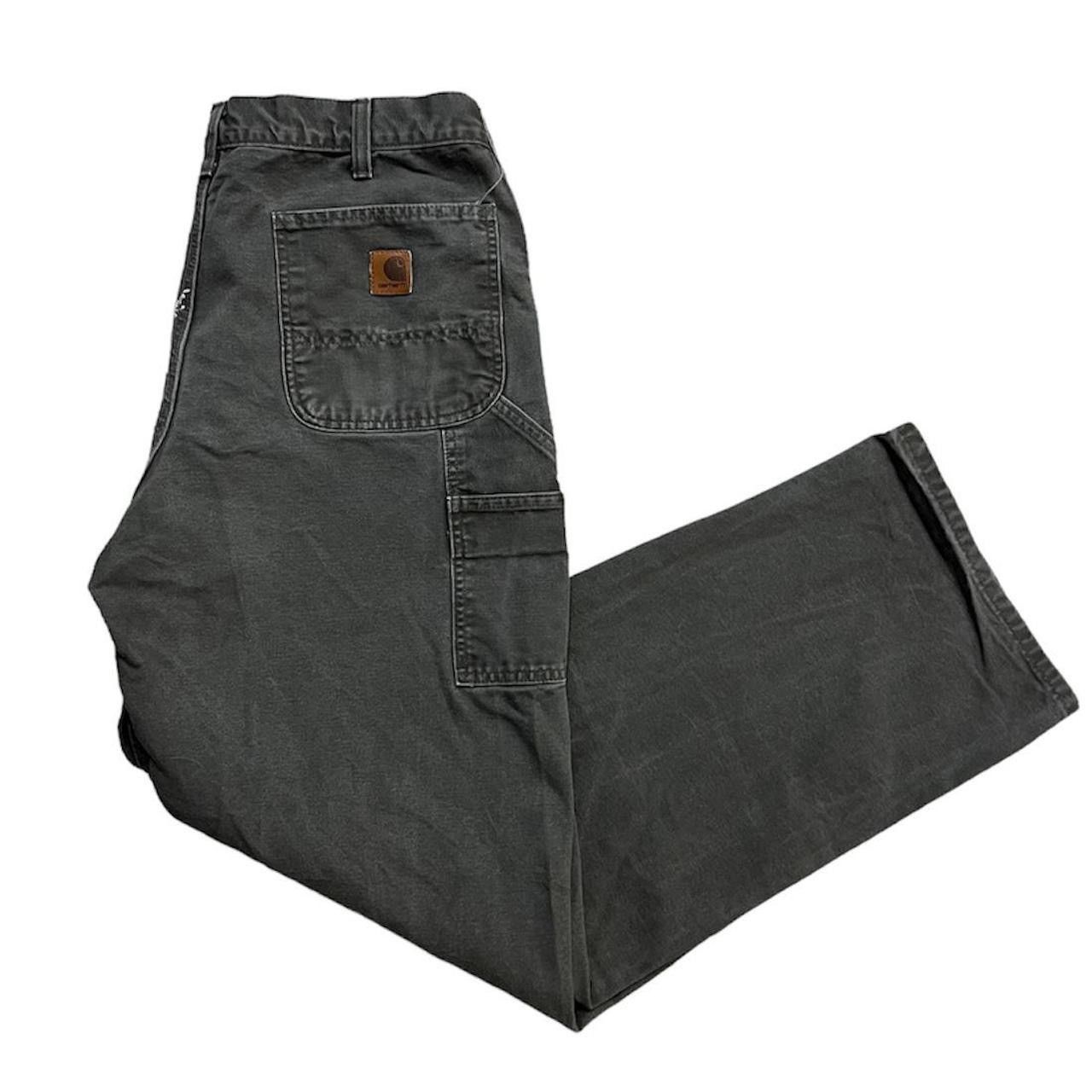 Men's Carhartt Olive Green Carpenter Pants