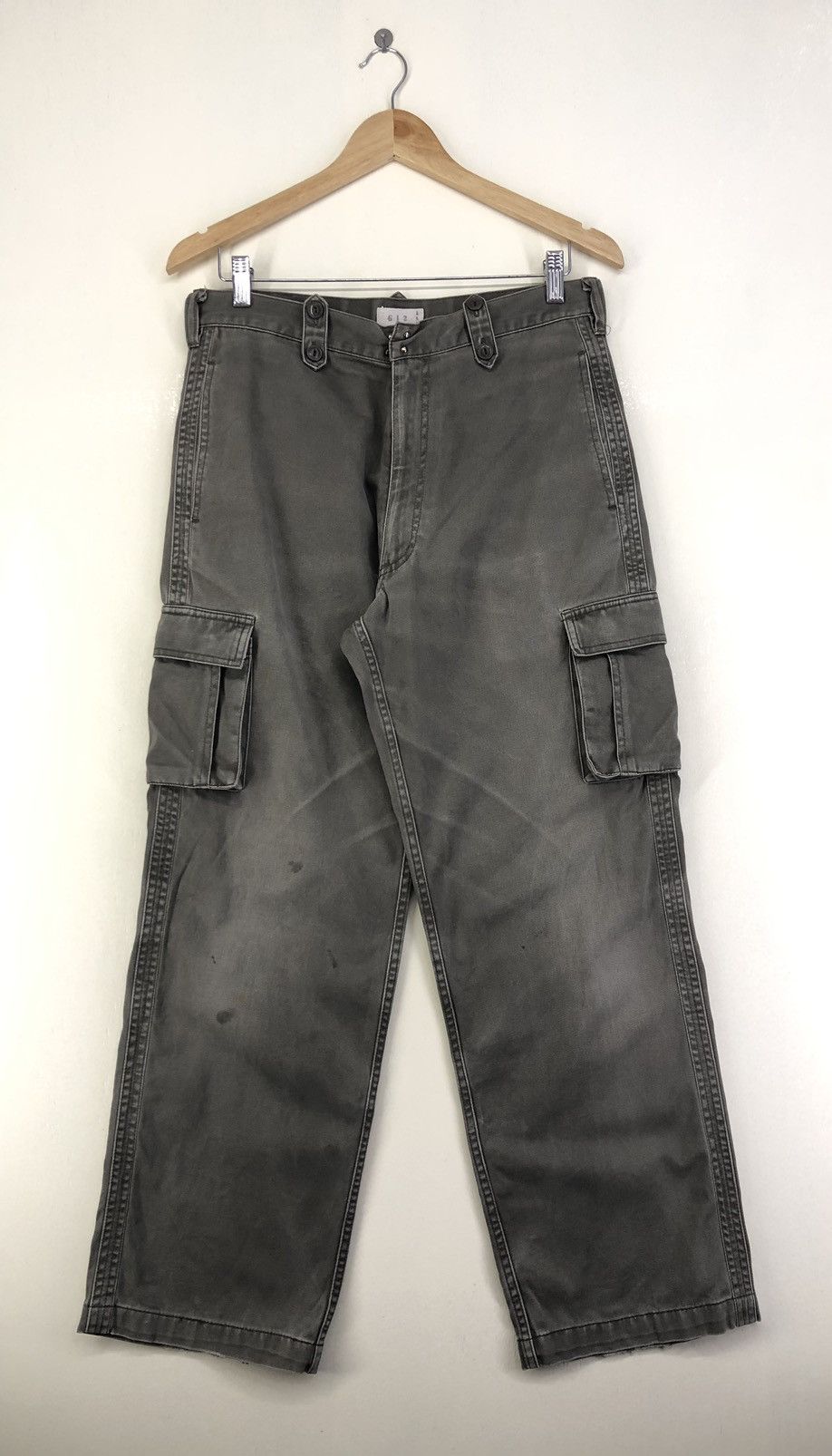 Japanese Brand × Vintage Japanese Brand Vintage G12 Cargo Pants Size US 30 / EU 46 - 1 Thumbnail