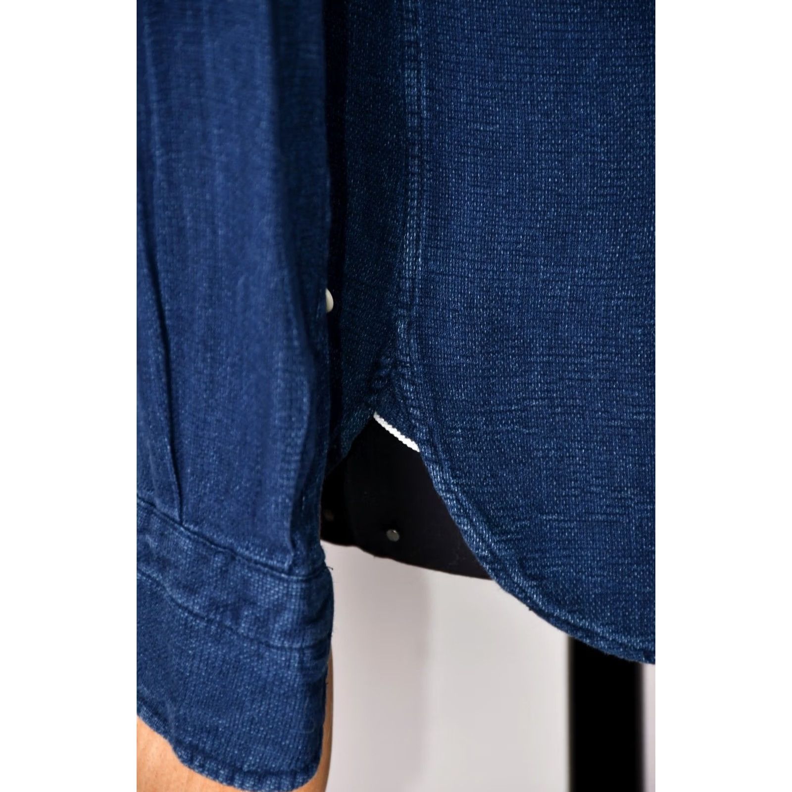 Vintage A.B.C.L JAPAN Cotton Shirt Button-Down Indigo Men’s size S Shirt Size US S / EU 44-46 / 1 - 7 Thumbnail