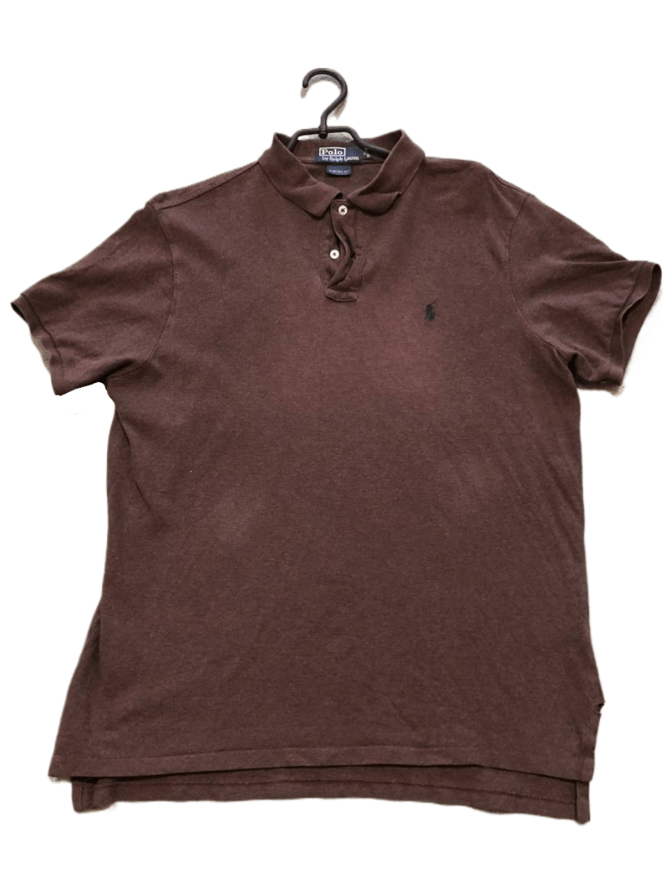 Polo Ralph Lauren Vintage Polo Ralph Lauren Custom Fit Embroidered Logo Polo Size US XL / EU 56 / 4 - 1 Thumbnail