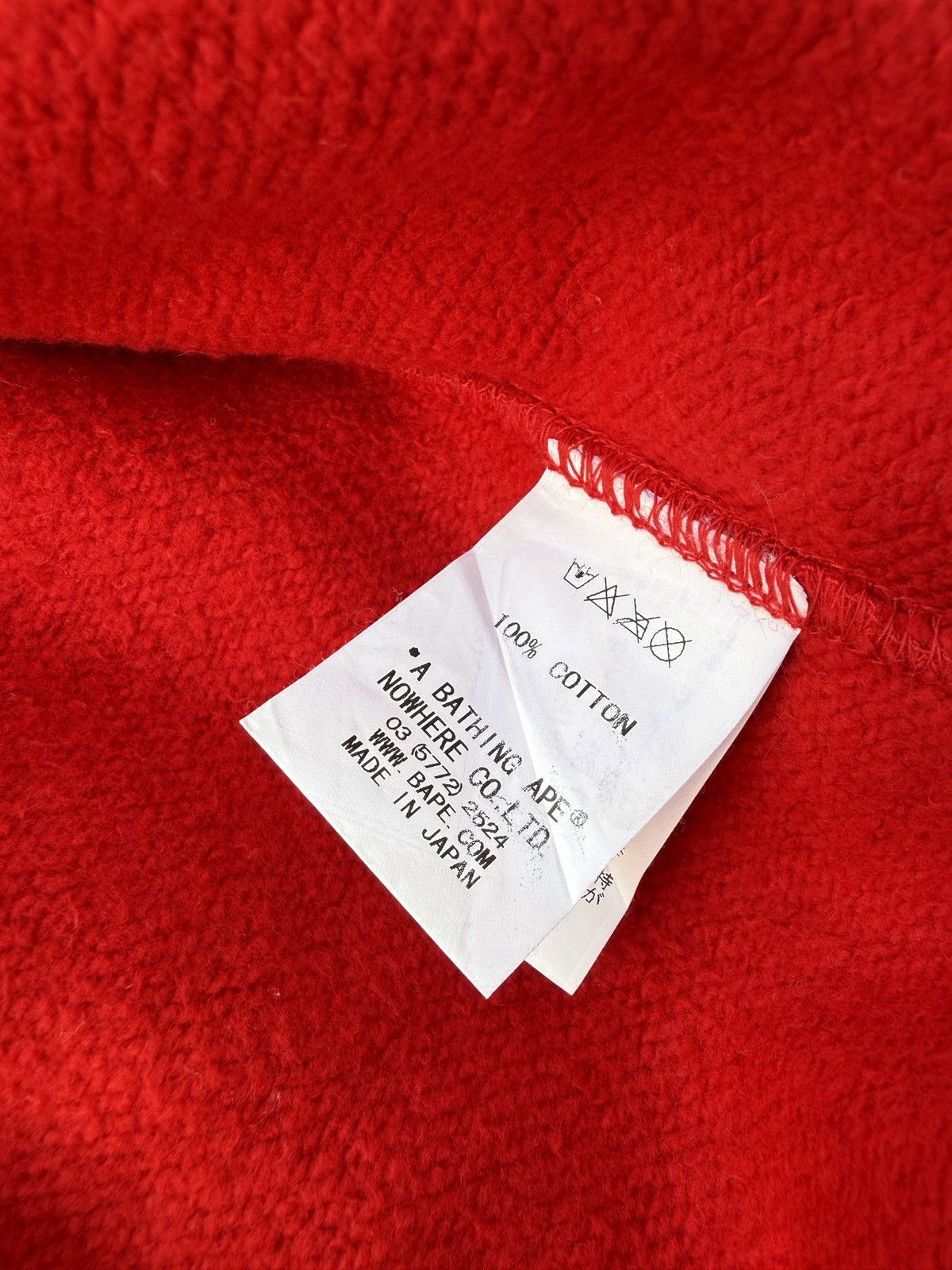 Bape Bape Red camo full zip hoodie Size S / US 4 / IT 40 - 8 Thumbnail