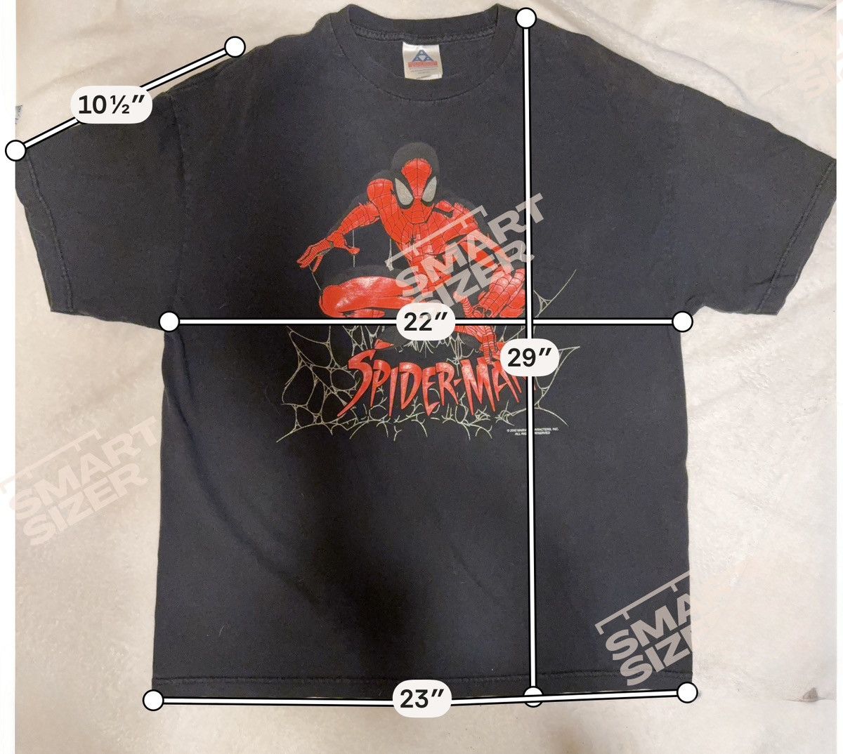Alstyle 2002 Spider-Man Movie Promo Tee - Alstyle Tag Size US XL / EU 56 / 4 - 3 Thumbnail