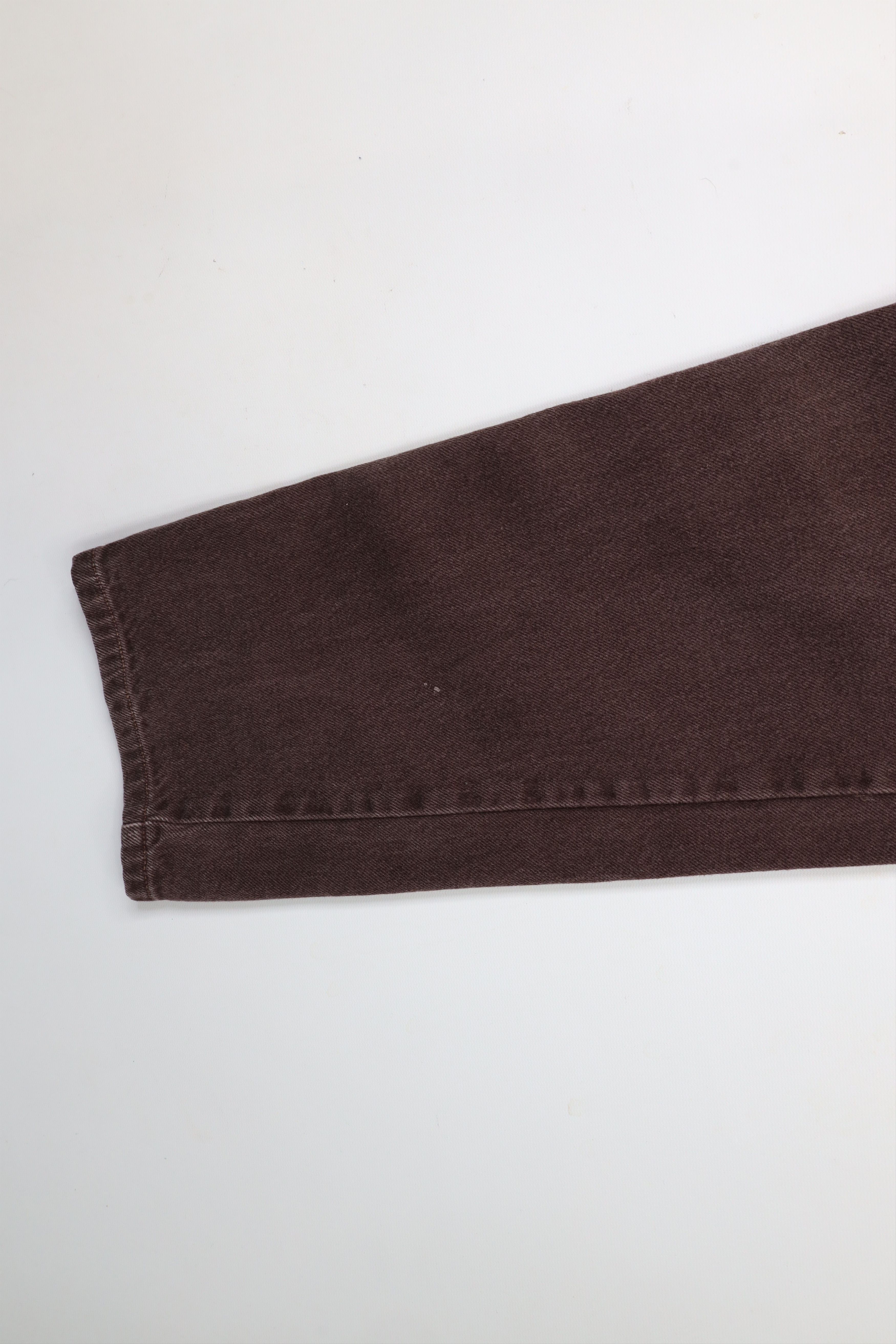 Vintage Vintage 90s Streetwear Straight Leg Denim Jeans Brown Cotton Size US 32 / EU 48 - 5 Thumbnail