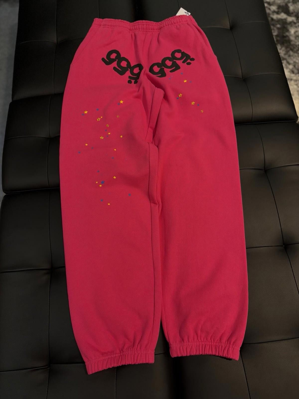 Sp5der Size S - Sp5der Worldwide Pink Sweatpants Spider Size US 30 / EU 46 - 4 Thumbnail