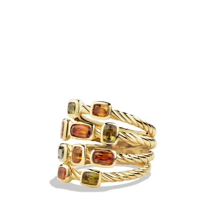 David Yurman o1s1wg111025 R12333 /Size 9 /Confetti Ring in Golden Size ONE SIZE - 1 Preview