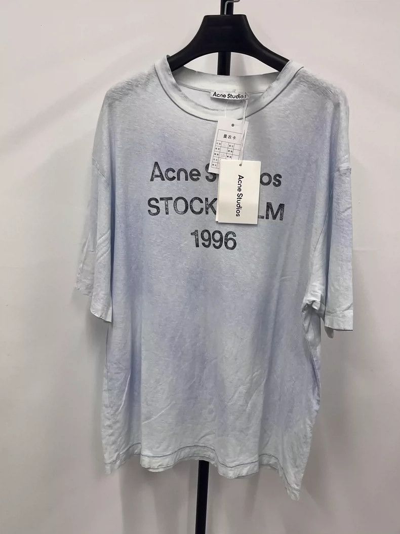 Acne Studios Acne Studios 1996 Collection Logo Print Crew Neck Short Sle Size US S / EU 44-46 / 1 - 1 Thumbnail