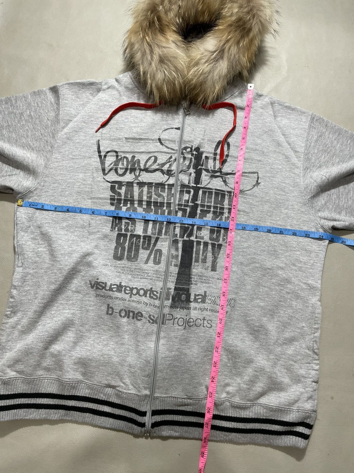If Six Was Nine B.O.S poem Fur hoodie lgb styled Size US XL / EU 56 / 4 - 8 Thumbnail