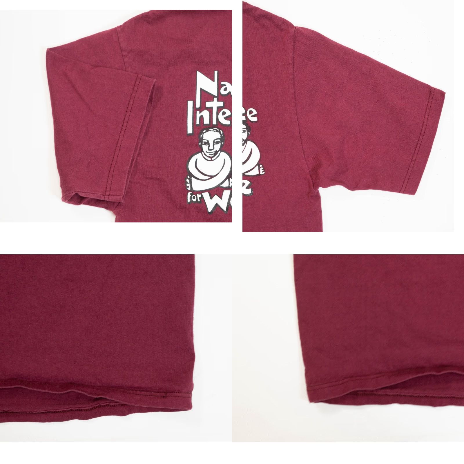 Vintage VINTAGE Union T-Shirt National Interfaith Committee Union Made Mens Size L Red Cotton 90s 80s USA Logo Short Sleeve Crew Neck 21x29x9"} Size US L / EU 52-54 / 3 - 8 Thumbnail