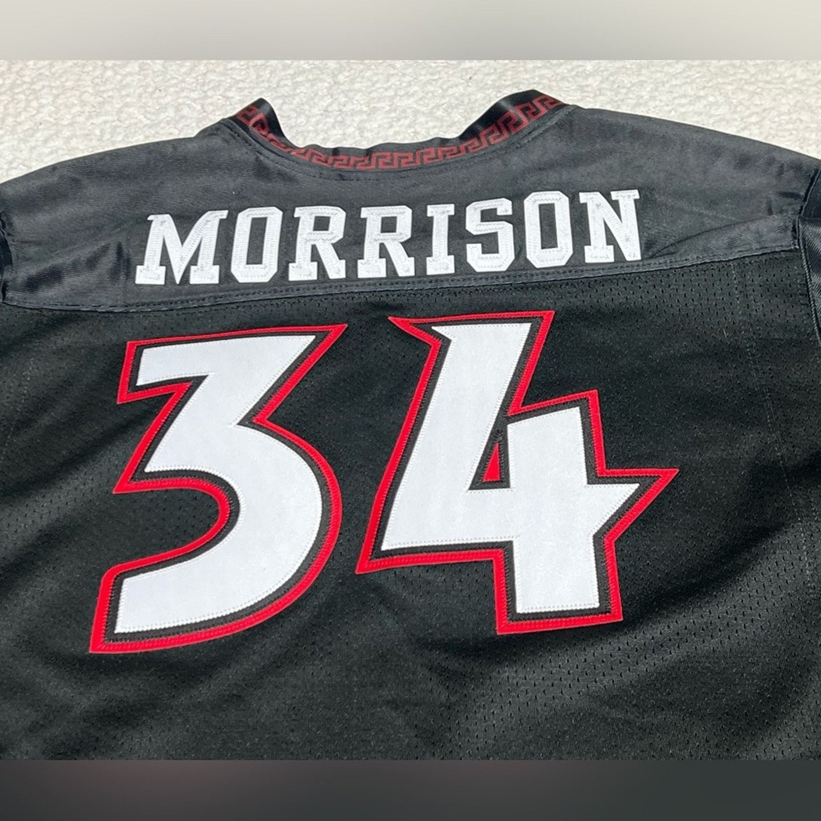 NCAA Kirk Morrison Signed SDSU Aztecs Jersey Bookstore $200 Size US L / EU 52-54 / 3 - 4 Thumbnail