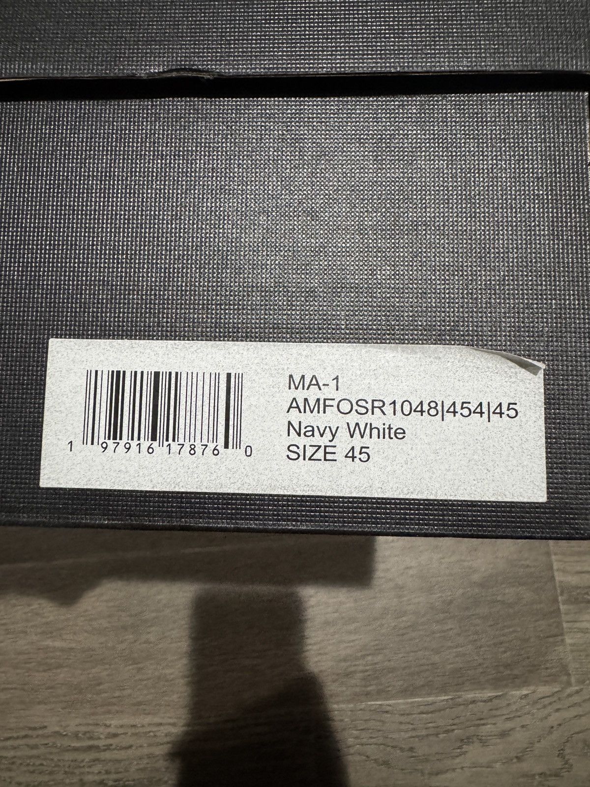 Amiri Amiri MA-1 navy blue Size US 12 / EU 45 - 6 Thumbnail