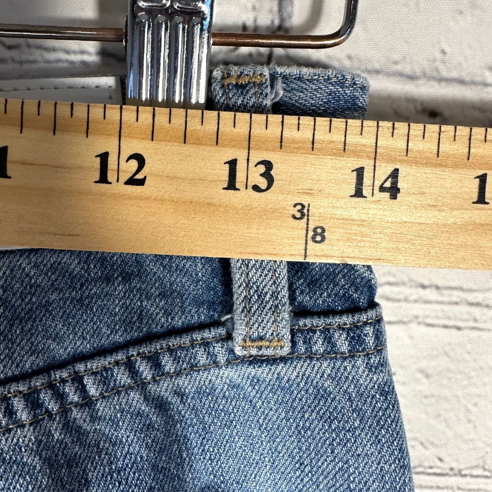 Pistola Pistola High Rise Wide-Leg Jeans Women's 27 Distressed Loretta P00016246KE Denim Blue 90s Grunge Button Zip Pocket 5-Pocket Rise >10.5 In Seamb 25 In Size 27" / US 4 / IT 40 - 6 Thumbnail