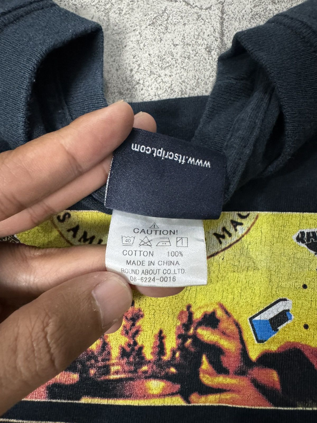 Flip Skateboards FLIP THE SCRIPT SKATEBOARD AVE MARIA GRATIA PLENA T-SHIRT Size US M / EU 48-50 / 2 - 8 Thumbnail