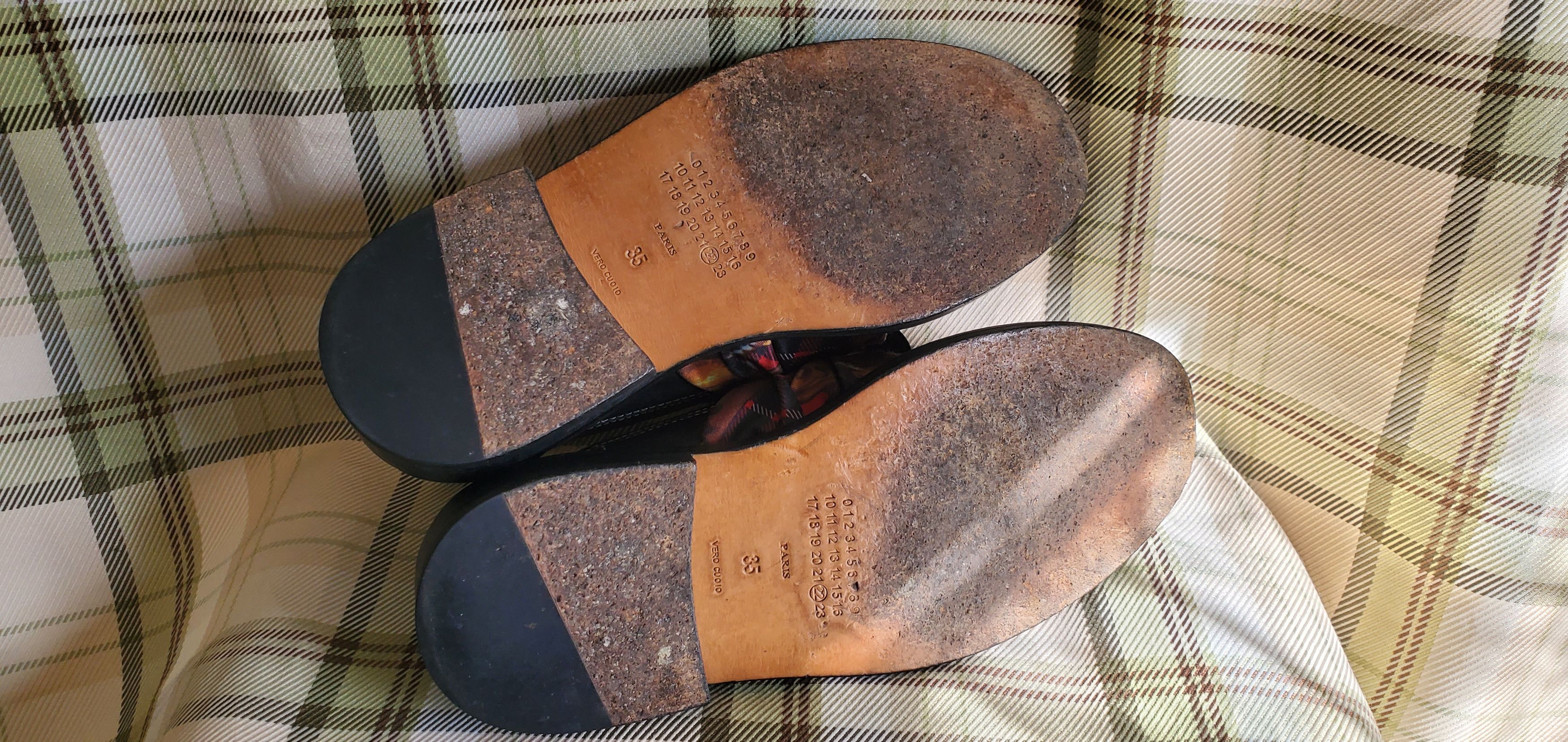 Maison Margiela Maison Margiela Silk-scarf Tie-front Leather Loafers Size US 5 / IT 35 - 5 Thumbnail