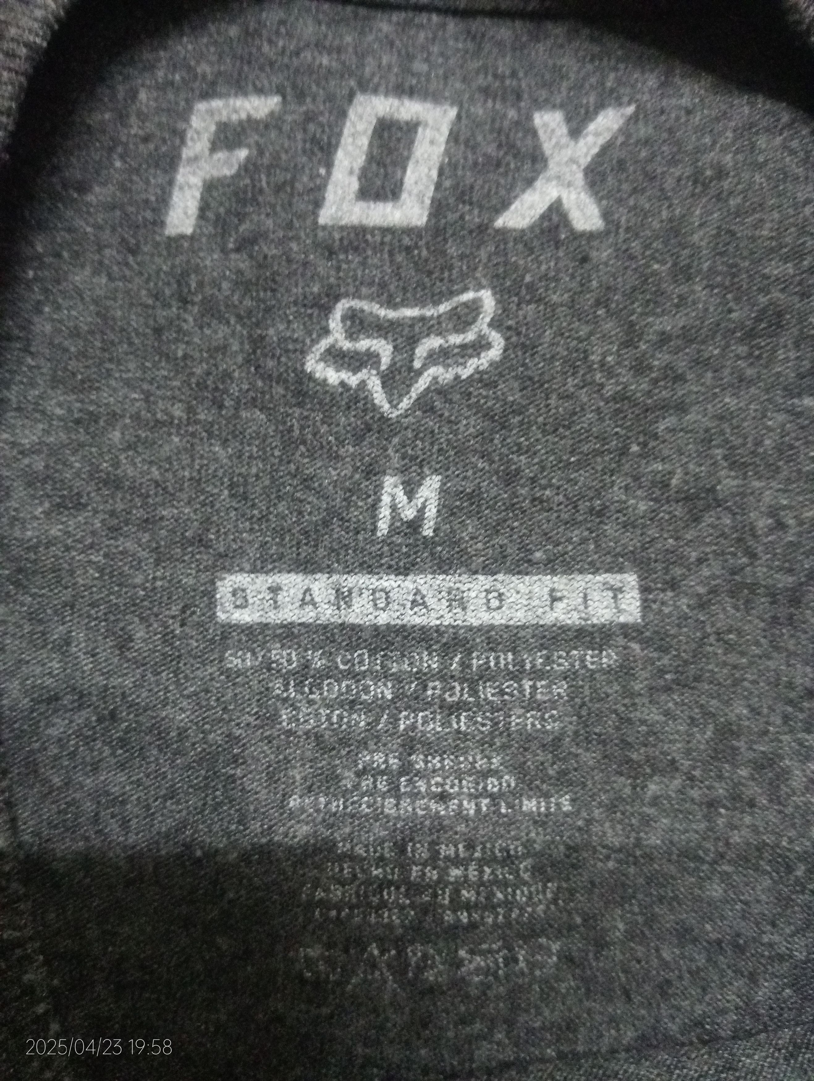 Fox Racing FOX Big Logo Tee Very Rare Size US M / EU 48-50 / 2 - 2 Thumbnail