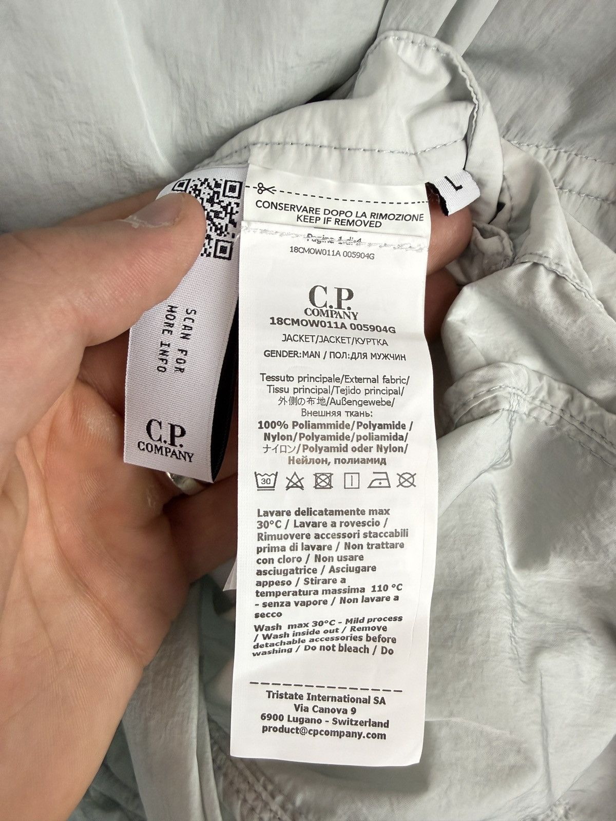 C.P. Company Baby blue C.P. Company Chrome-R Jacket (brand new with tags) Size US L / EU 52-54 / 3 - 13 Thumbnail