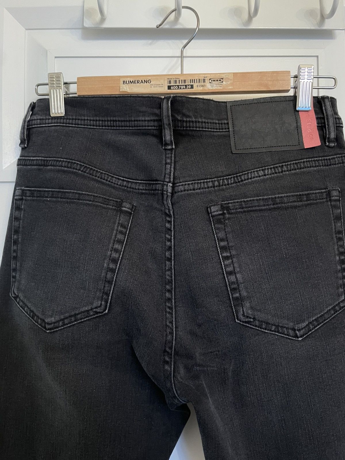 Acne Studios Acne Studios River Used Blk jeans Size US 28 / EU 44 - 3 Thumbnail