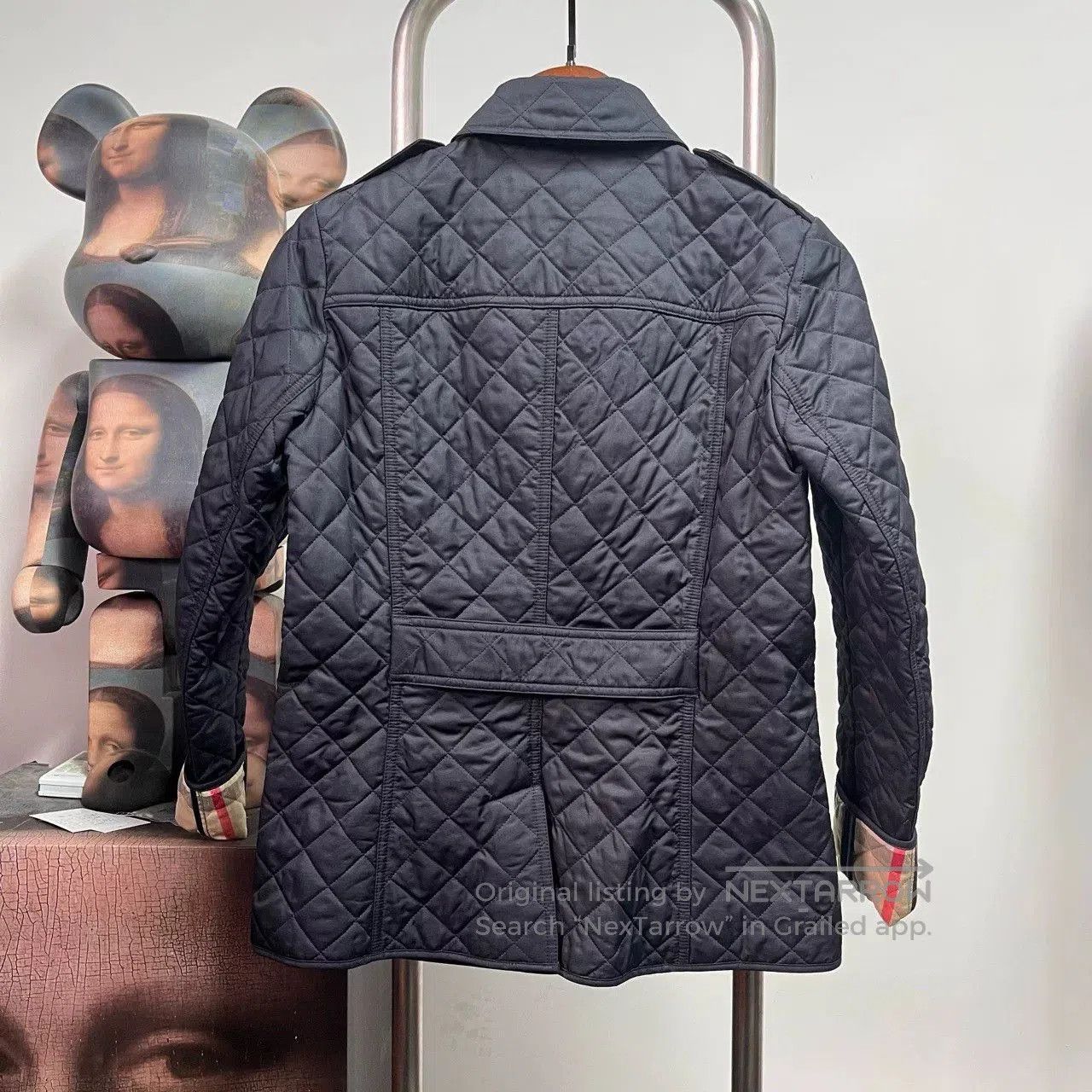 Burberry Quilted Cotton Coat J2107.
