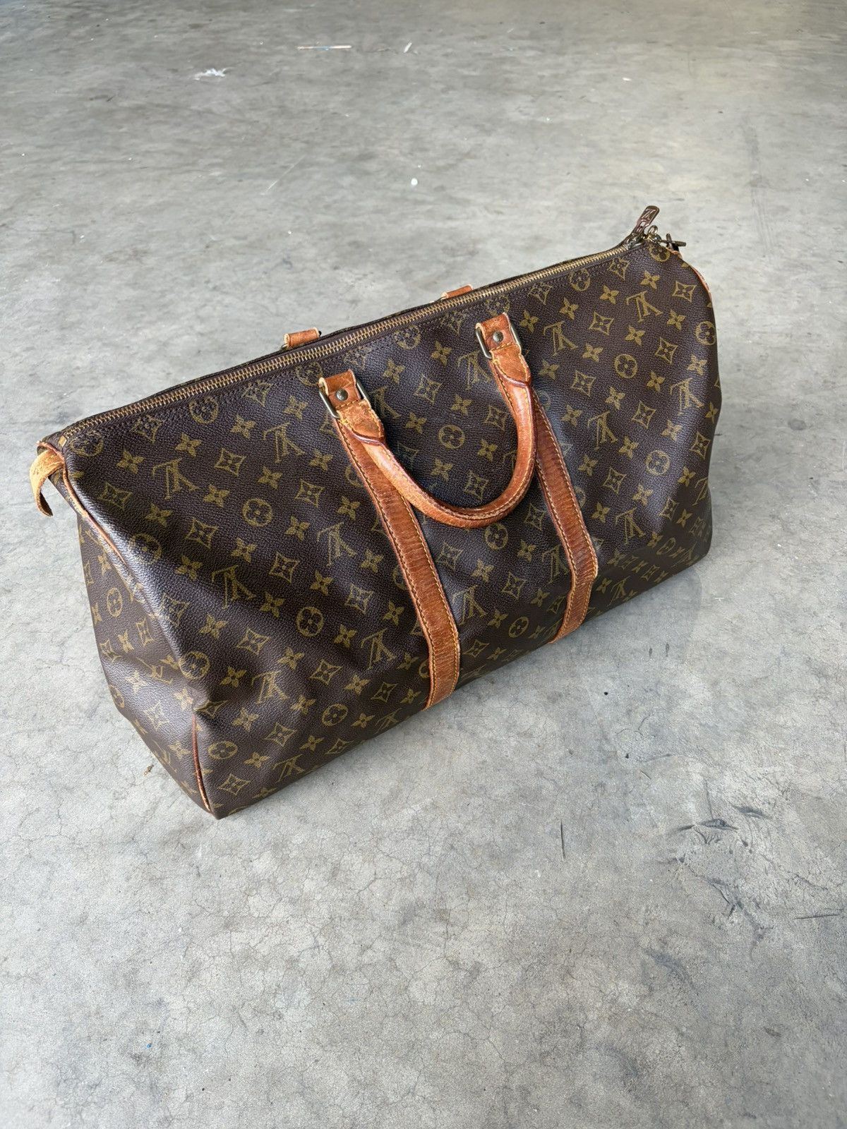 Louis Vuitton Louis Vuitton Duffle Bag Size ONE SIZE - 10 Thumbnail
