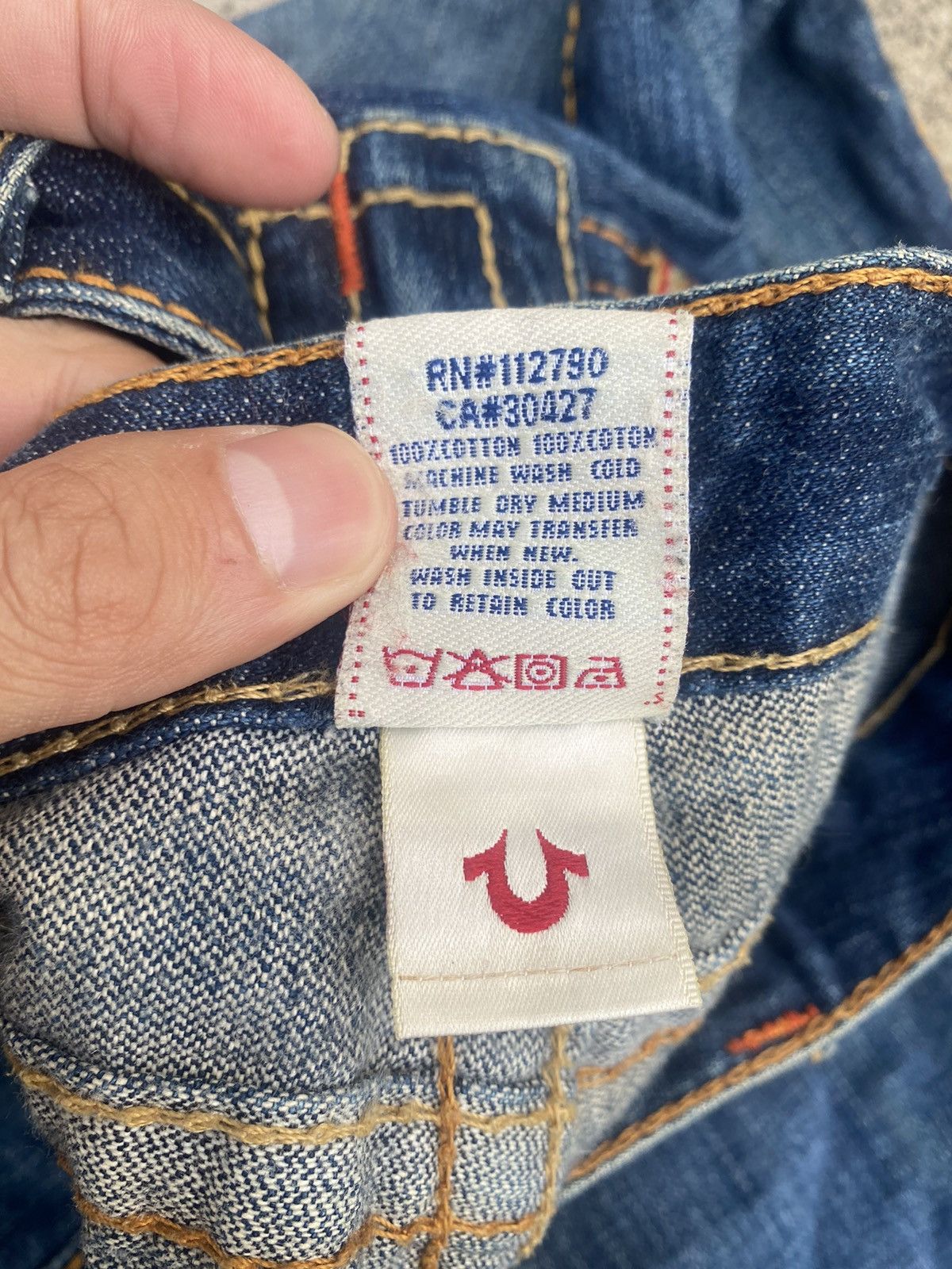 If Six Was Nine × Japanese Brand × True Religion Flare Jeans True Religion Bootcut Size US 30 / EU 46 - 25 Thumbnail
