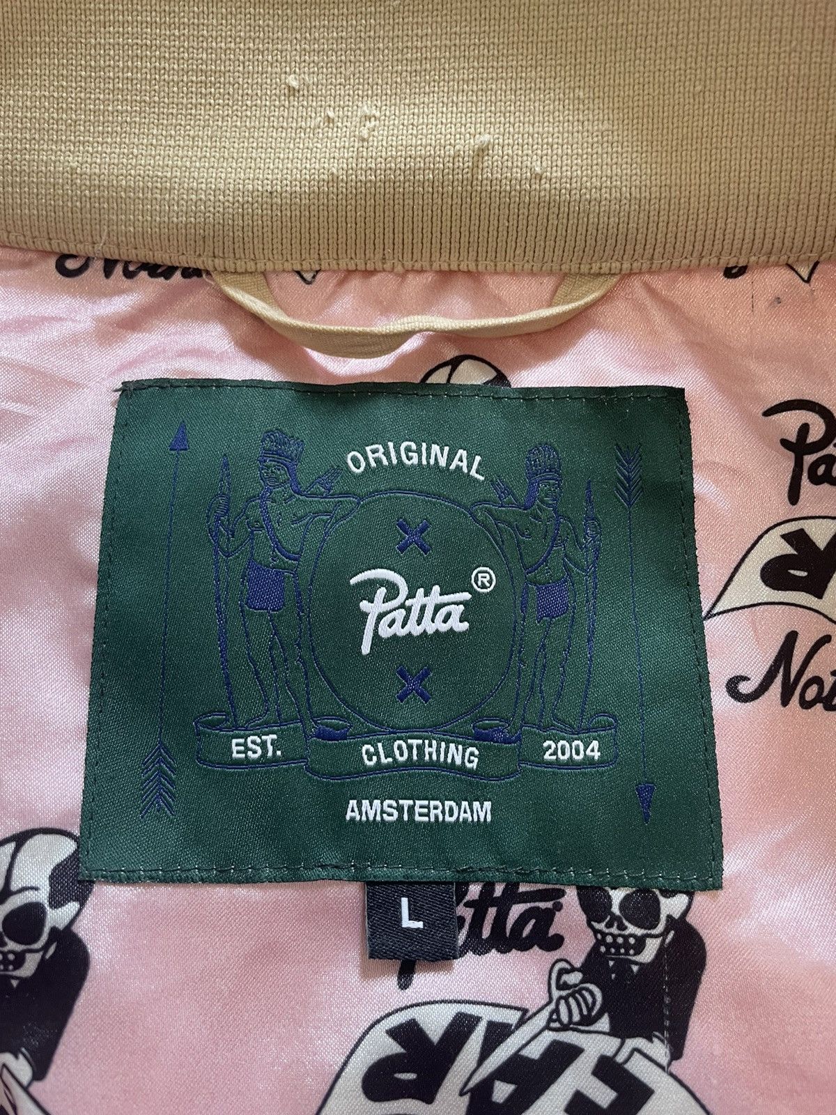 Patta Rare Patta lightweight twill jacket with pink inner Size US L / EU 52-54 / 3 - 3 Thumbnail