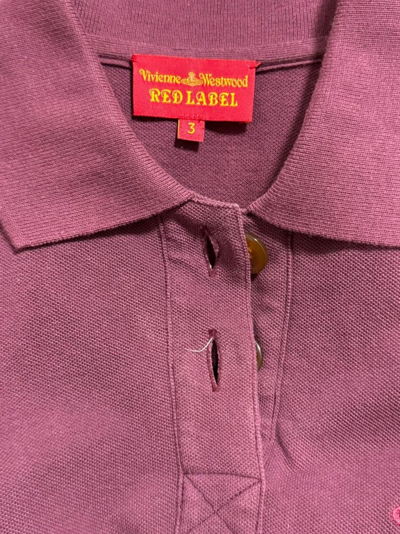 Vivienne Westwood Vivienne Westwood size3 Pig liver colored polo shirt Size M / US 6-8 / IT 42-44 - 5 Thumbnail