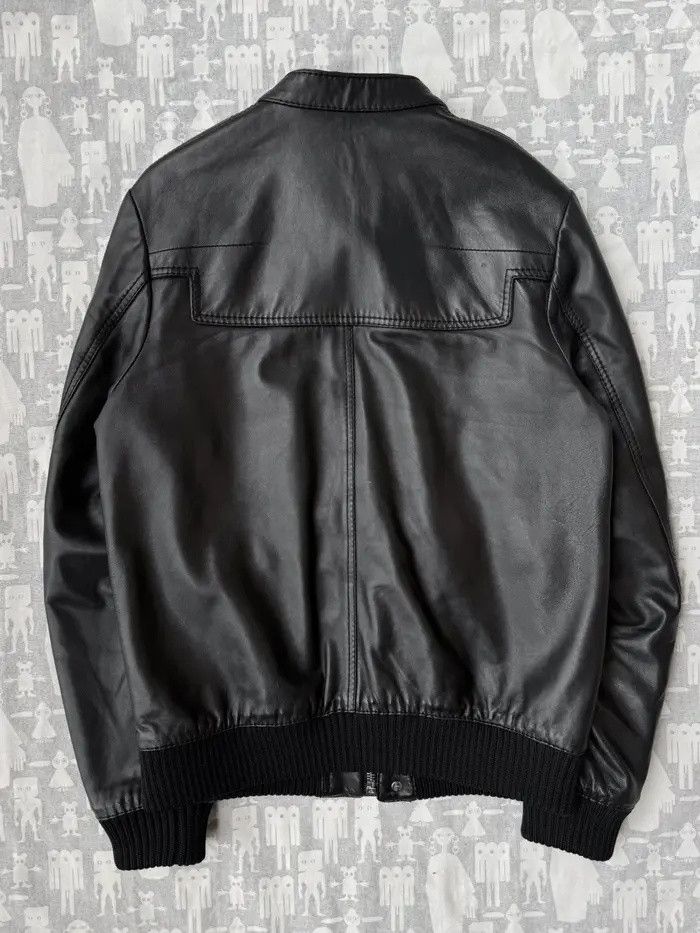 Dior Homme AW07 Leather Bomber Flight Jacket
