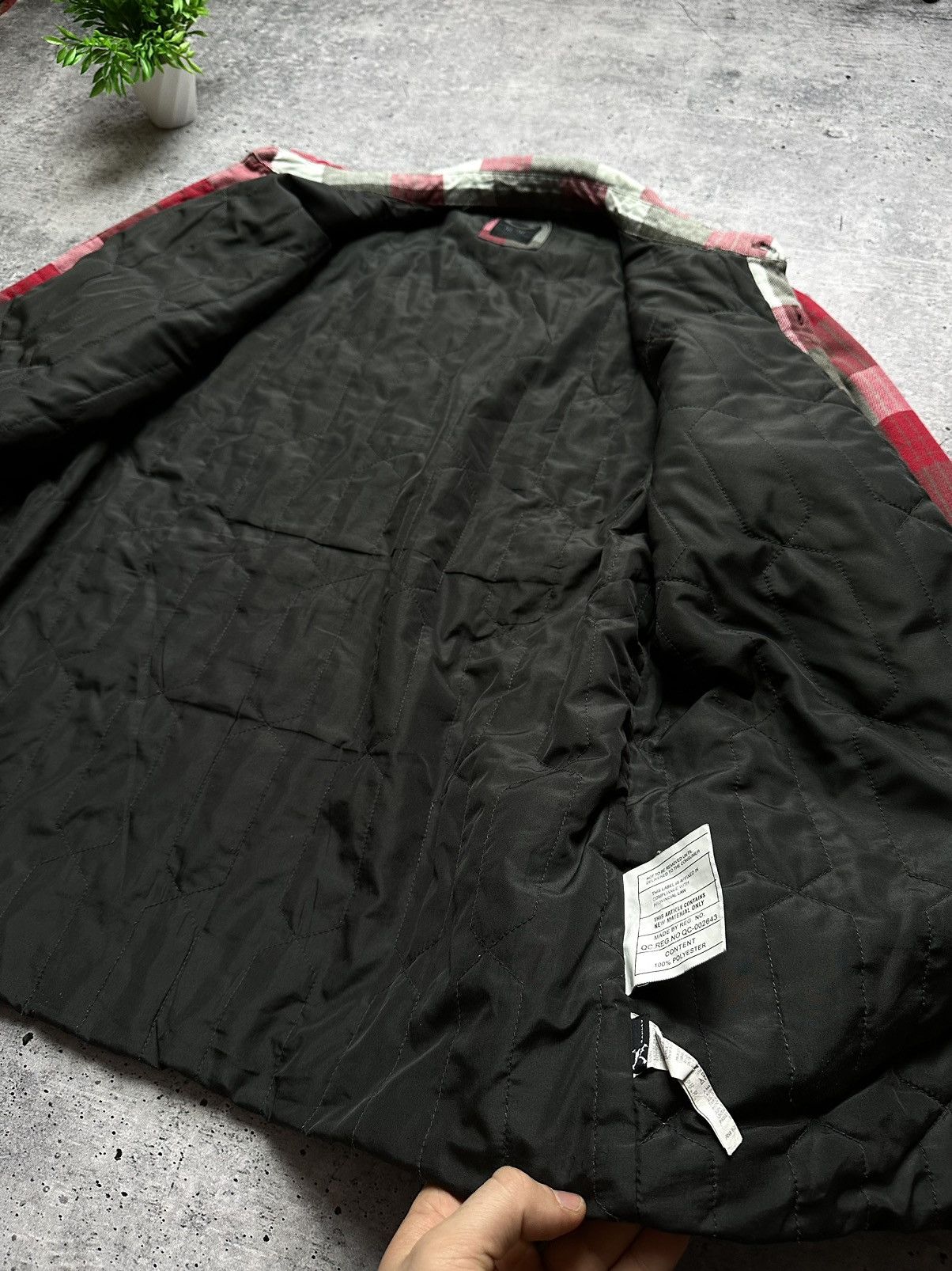 Oakley Vintage Oakley Flannel Quilted Overshirt Y2K Coach Jacket Size US M / EU 48-50 / 2 - 5 Thumbnail