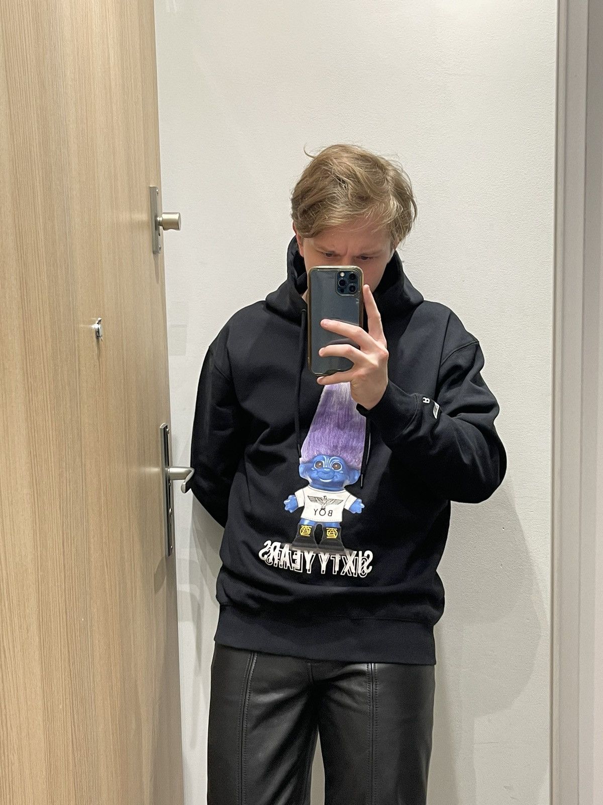 Boy London Boy London X Trolls 60 Anniversary Logo Movie Black Hoodie Size US M / EU 48-50 / 2 - 6 Thumbnail