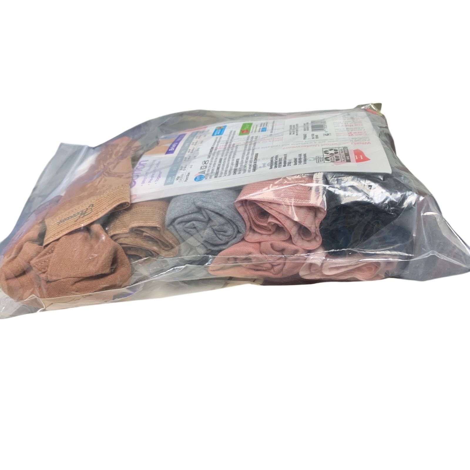Hanes New 10-Pack Hanes Women Large Size 7 Cotton Brief Underwear Size ONE SIZE - 6 Thumbnail