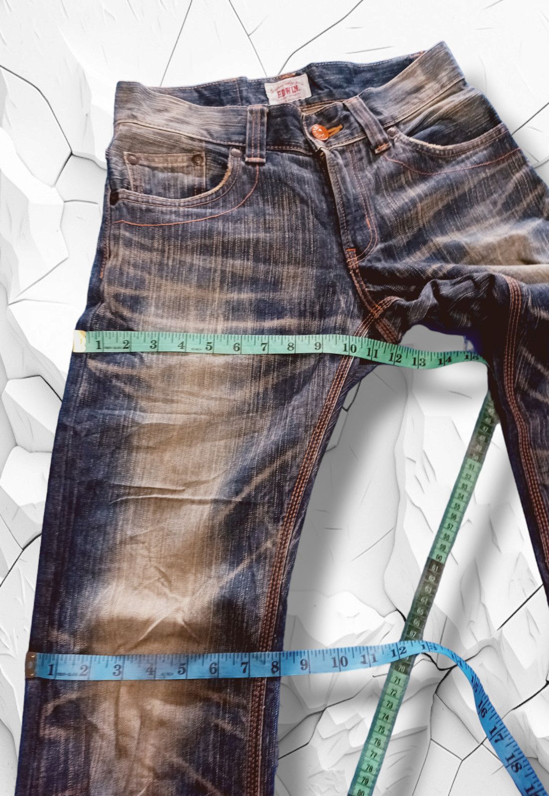 Edwin EDWIN EXCLUSIVE VINTAGE NICE FADED 🔥🔥 Size US 30 / EU 46 - 5 Thumbnail