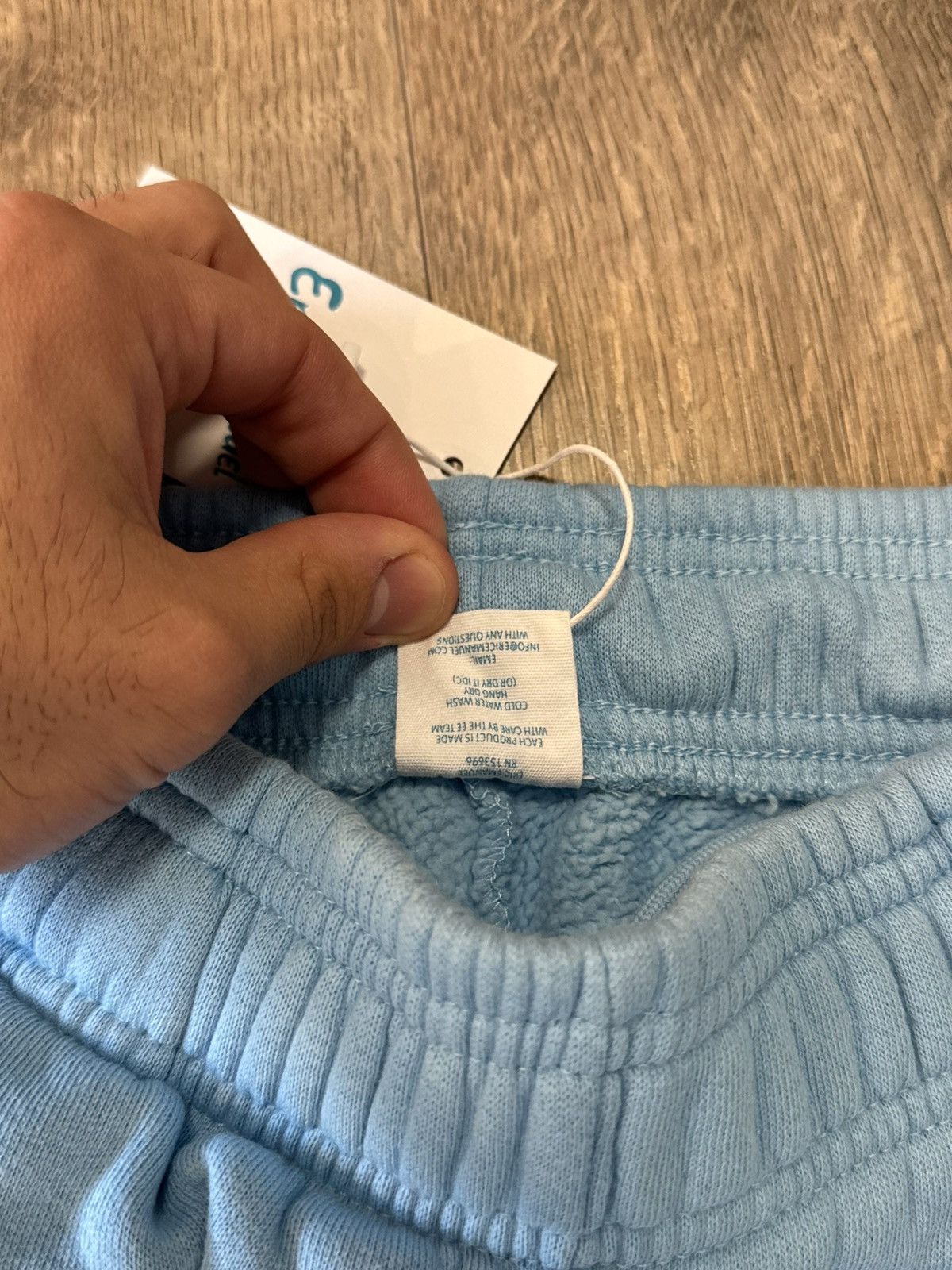 Eric Emanuel Eric Emanuel Carolina Blue Sweatpants Size US 30 / EU 46 - 7 Thumbnail