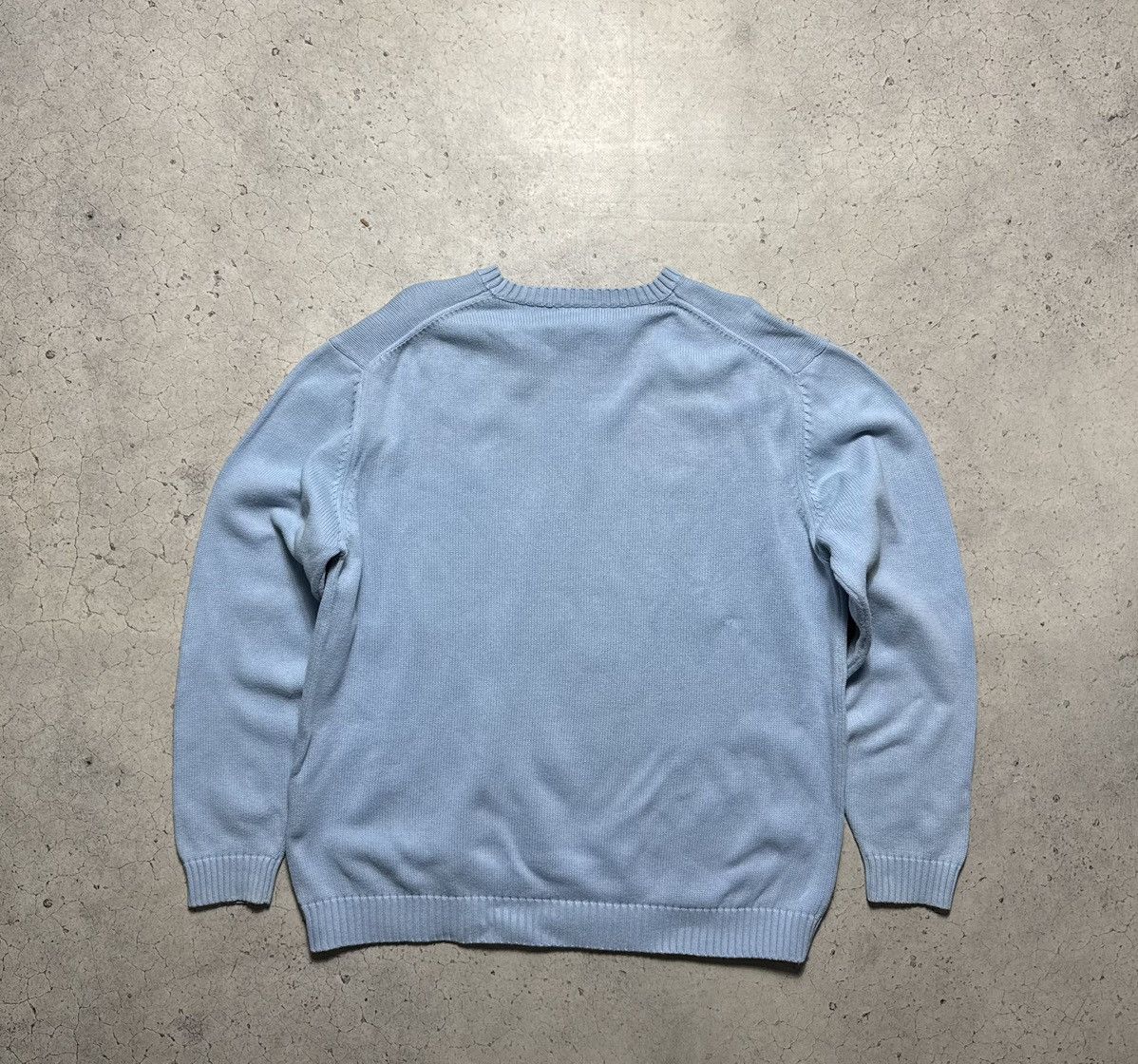 Yves Saint Laurent Yves Saint Laurent YSL Vintage Knitted Sweater Blue Size US XL / EU 56 / 4 - 6 Thumbnail