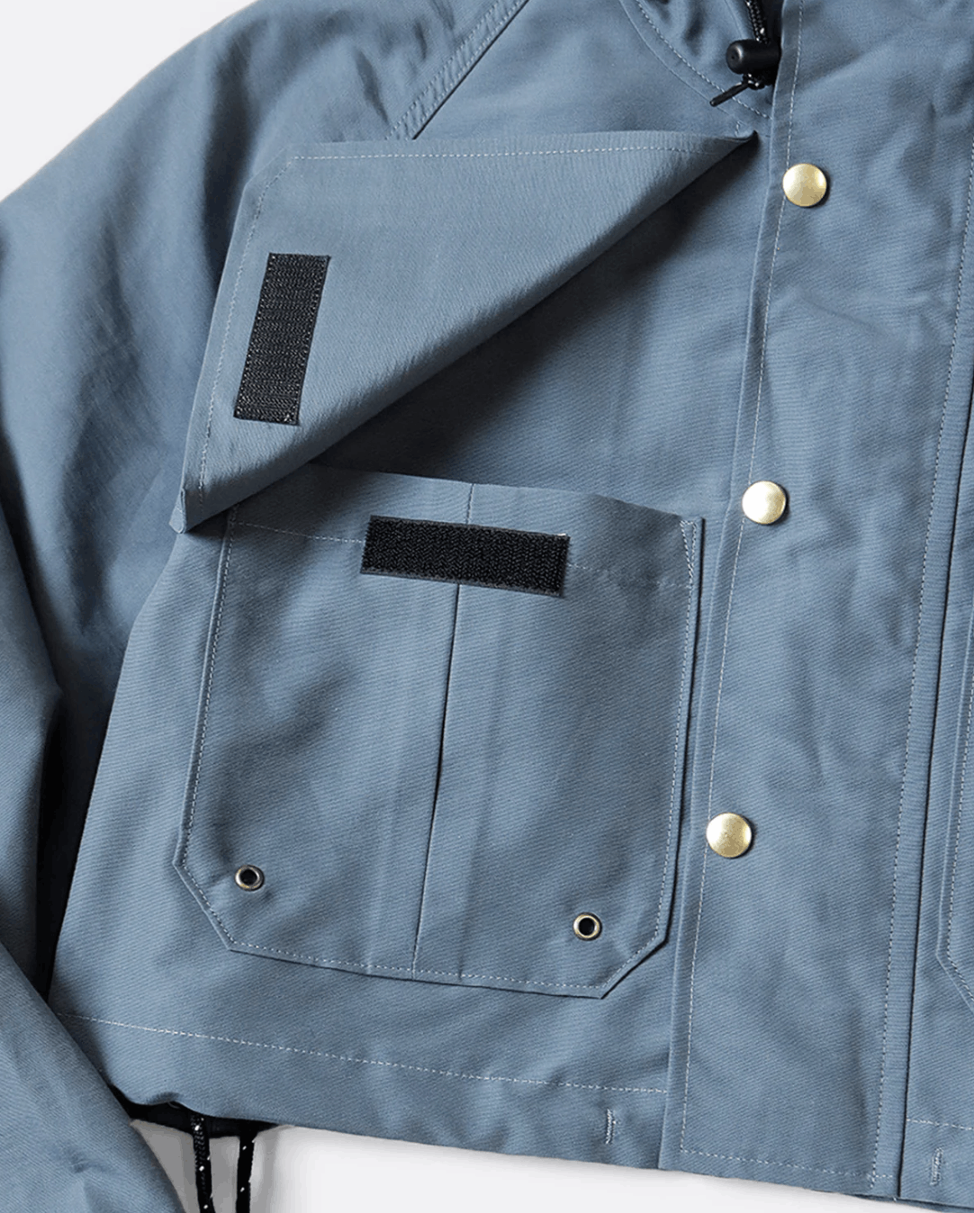Kapital Kapital Blue Grey Fish Parka Size US M / EU 48-50 / 2 - 4 Thumbnail