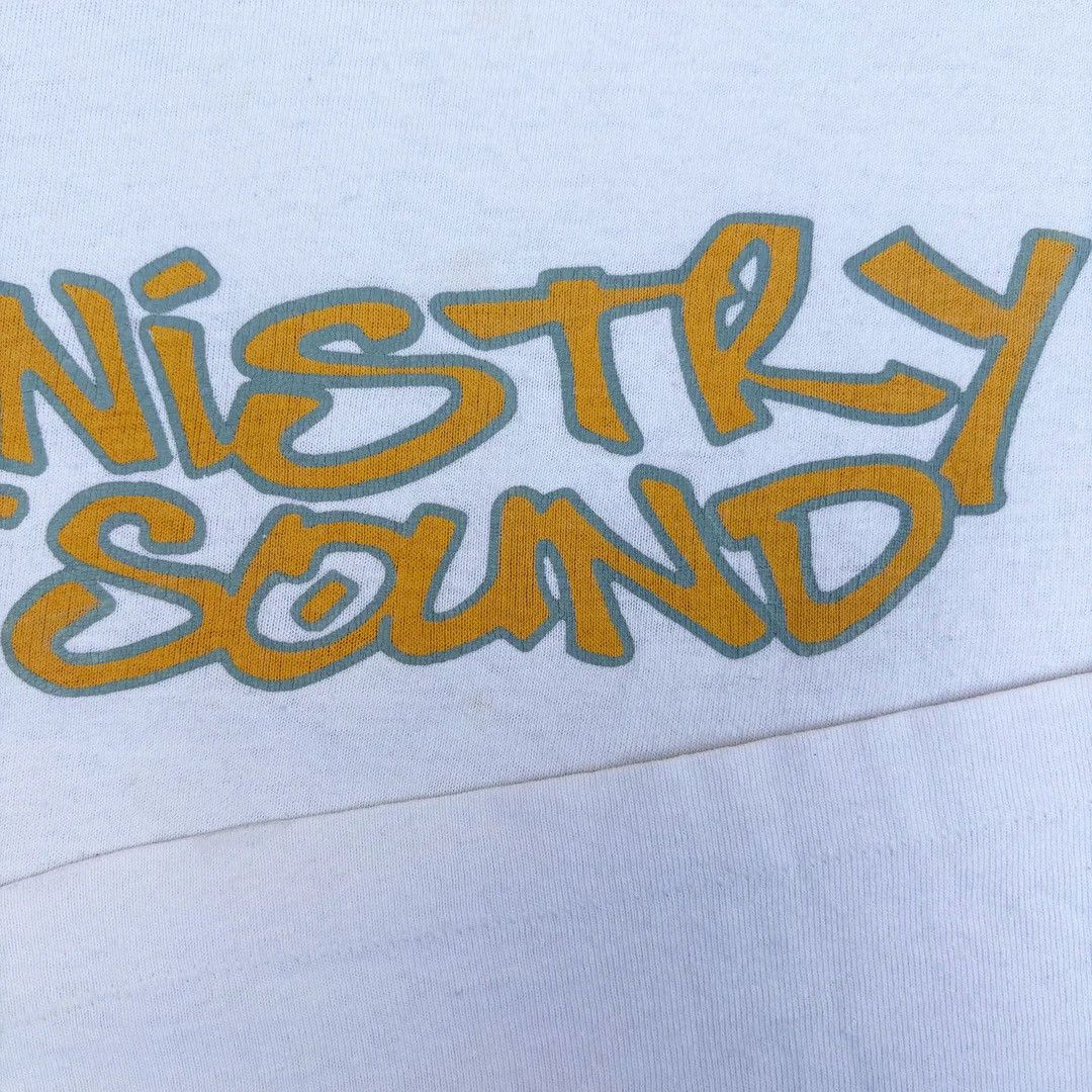 Vintage Ministry of Sound 1990 90s Vintage Nightclub Logo T-Shirt Size US XL / EU 56 / 4 - 4 Thumbnail