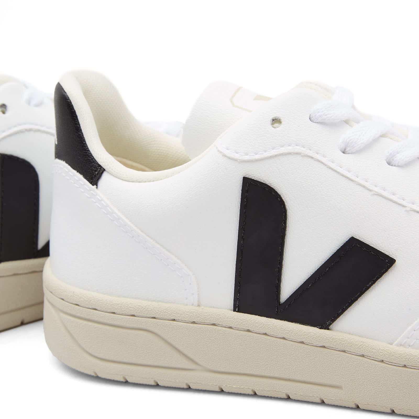 Veja Veja V-10 CWL White Black VX0702901A US 6 EU 37 Size US 6 / IT 36 - 3 Thumbnail
