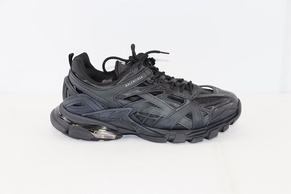 Balenciaga o1rshd1 Track .2 Open Sneakers in Black Size US 14 / EU 47 - 4 Thumbnail